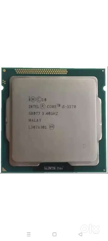 Intel i5 3rd Gen processor 3570