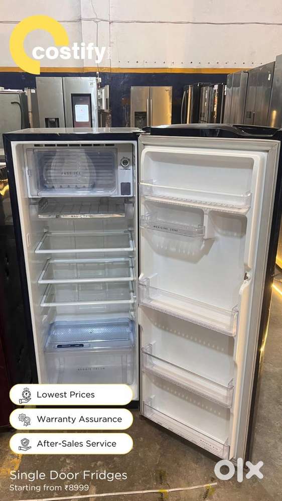 Fridges & Washing Machines Starting ₹8,999 Warranty Included