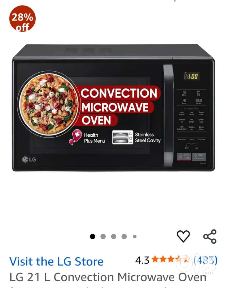 LG Convection oven & Midea Air Fryer Both in great condition like new