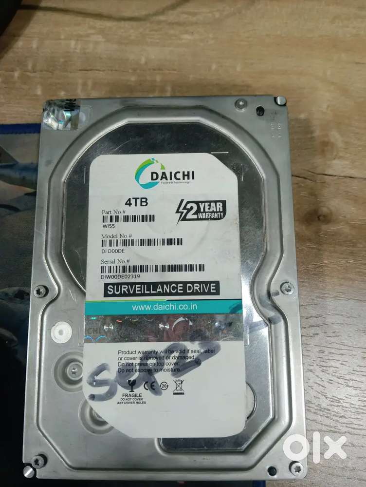 Runing condition 4 tb hardisk