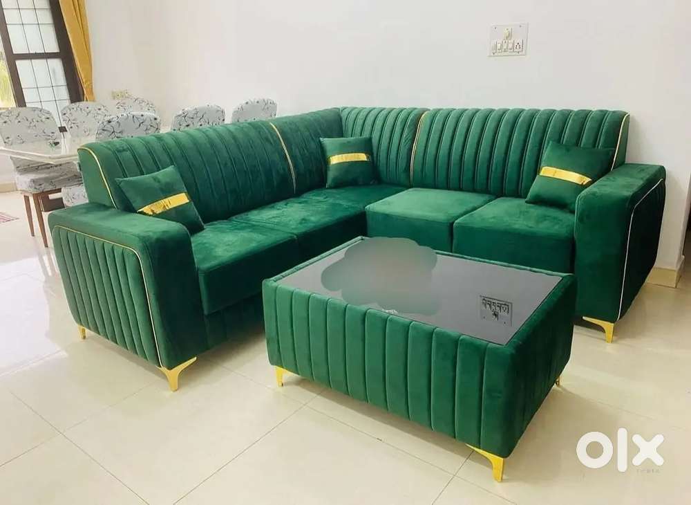 L shape sofa decent price