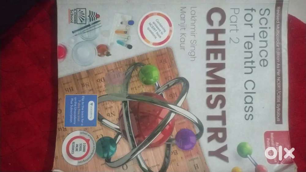 Science chemestry class 10 book