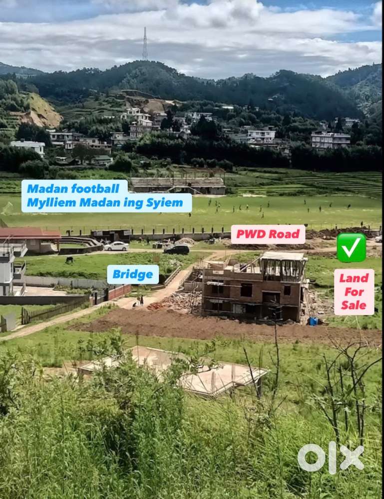 2300 sq feet plot ha Mylliem Bah.