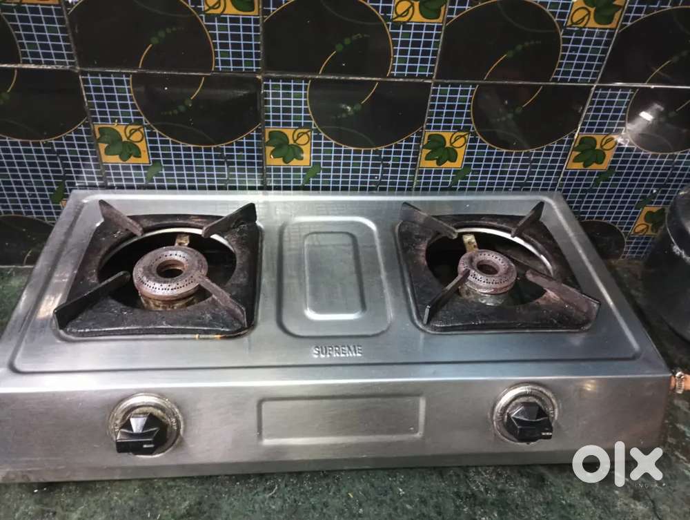 Steel gas stove