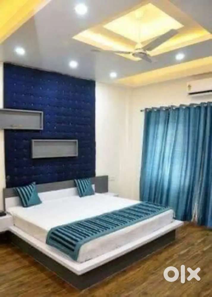 3bhk indipendent furnished flat mahindra showroom rispana pul k pass