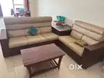 3+2 seater sofa available for in new condition with center table