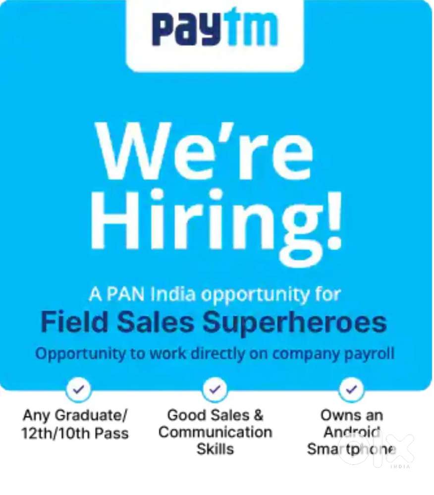Hiring Field Sales Executives – Join Our Growing Team!