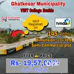 HMDA APPROVED READY FOR CONSTRUCTION RESIDENTIAL OPEN PLOTS FOR SALE