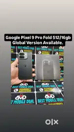 Google Pixel 9 Pro Fold 512/16gb Global Very Rare*Exchange Available*