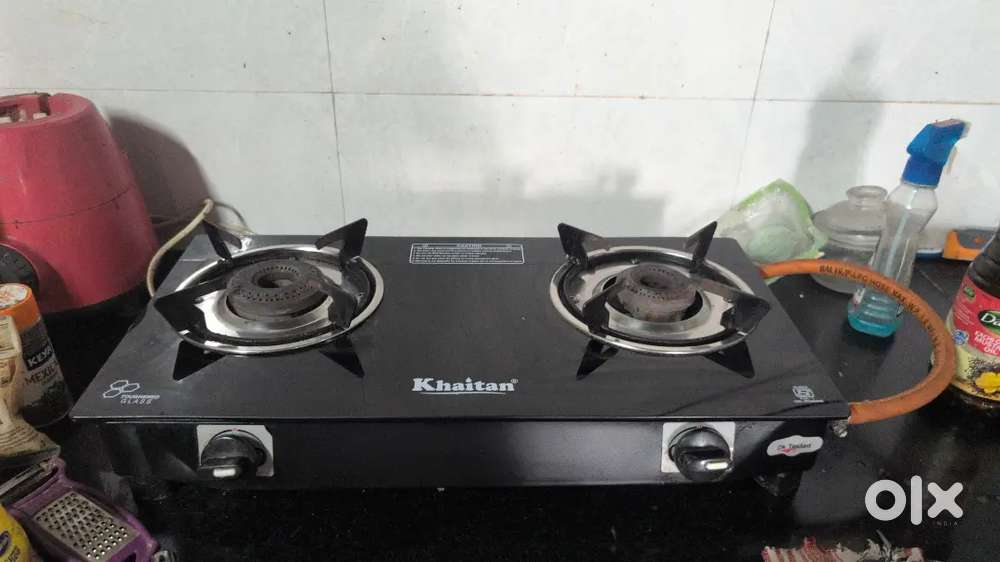 Two burner gas stove