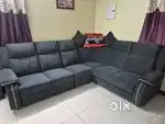 Sofa set new for sale L shape negotiable price with bills