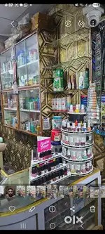 Shope decorator and gift item with cosmeticks