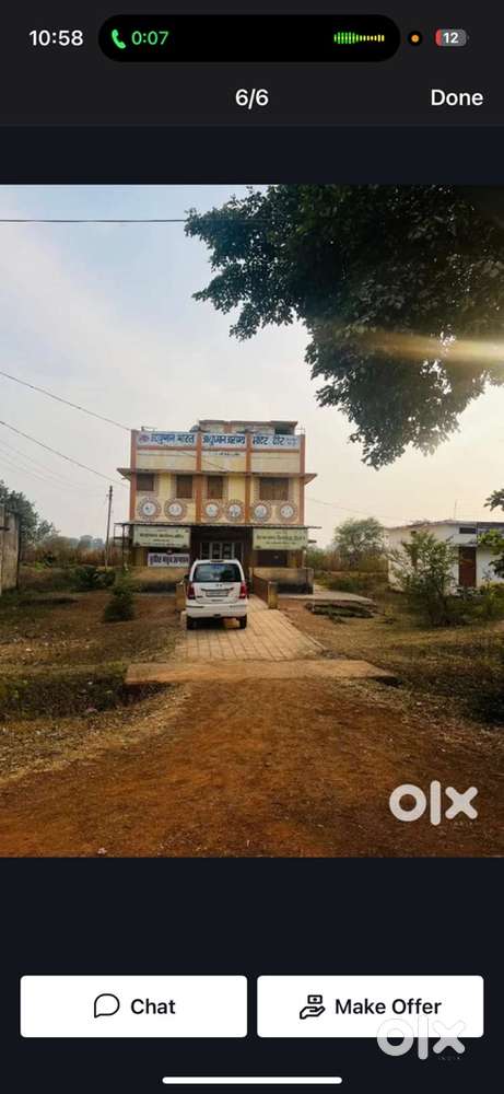 Dhour plot karanja bhilai road urgently sale