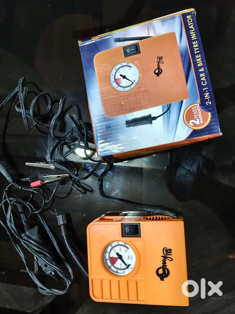 2-IN-1 CAR & BIKE TYRE INFLATIOR