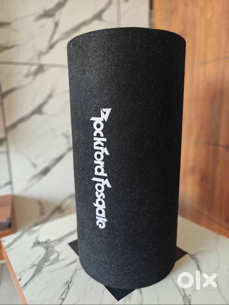 Car Bass Tube + Amplifier (Rockford Fosgate +Pioneer) – Mint Condition