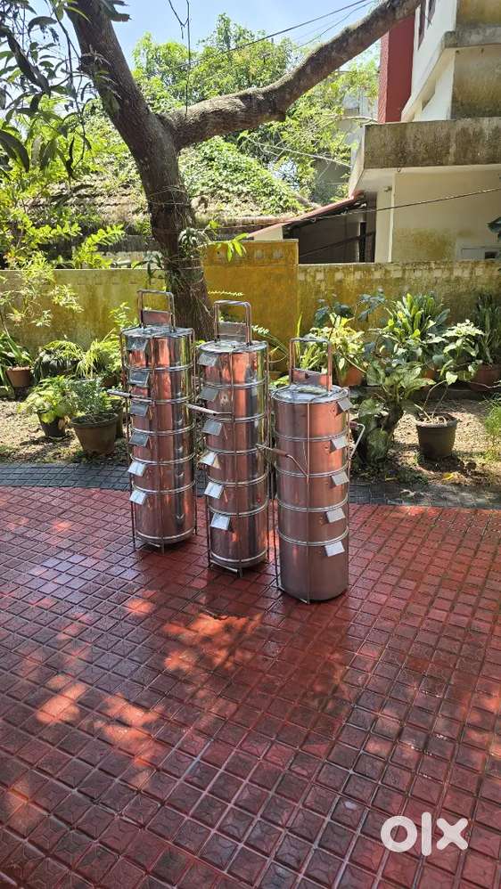 Heavy-duty 3 set tiffin carrier