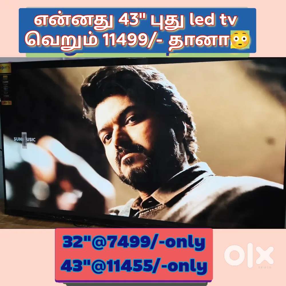 Heavy discount new sony 43 inch smart led tv just 11444