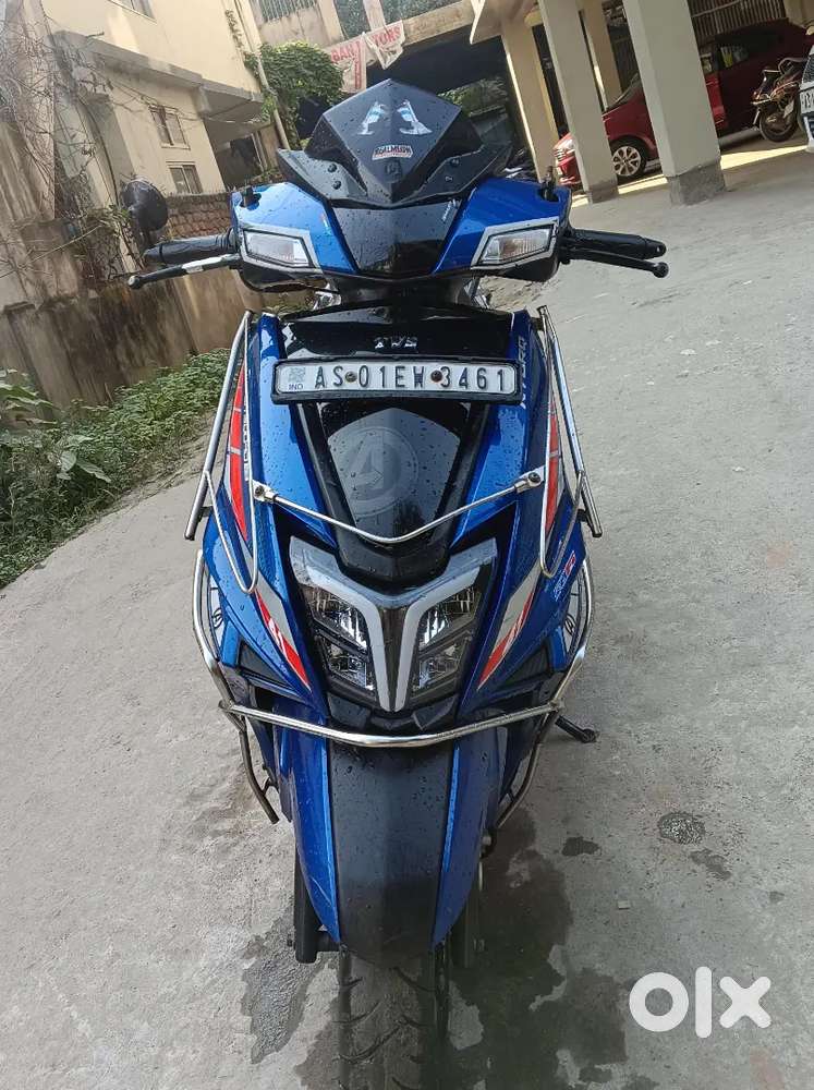 Tvs Ntorq 125 scooty is on showroom condition