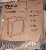 New  washing machine 6.5 kg