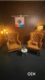 Selling 2 high-back premium sofa chairs