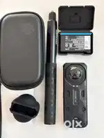 Insta 360 X4 with stick lens and extra battery
