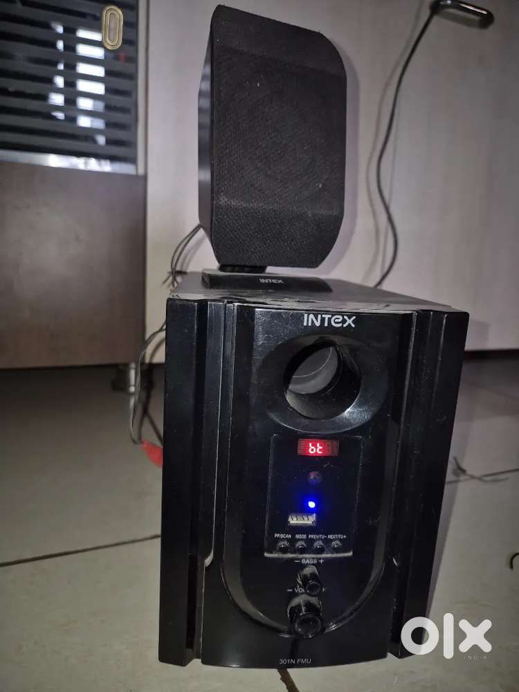 Intex hoofer with one Intex speaker