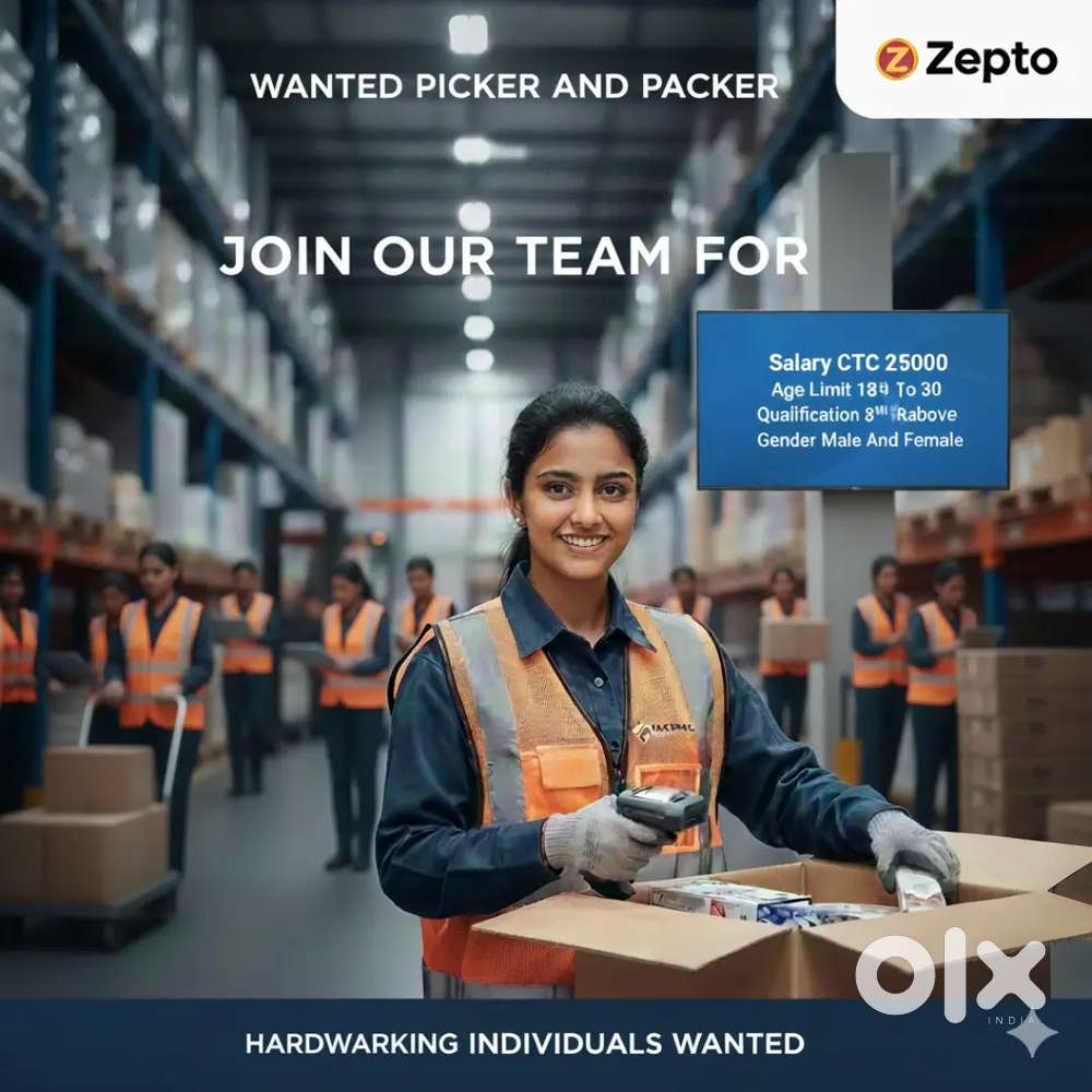 Warehouse Packer Job
@Gerugabakam