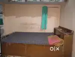 Old wodden bed