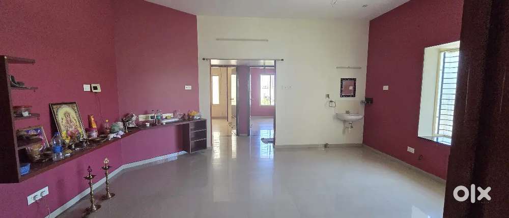 KOVILAMBAKKAM 3 BHK SEMI FURNISHED LEASE FLAT AT S KOLATHUR, CHENNAI