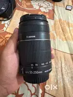 Canon EOS 1300D with 2 lens (18-55and 55-250mm) and 64 gb memory card