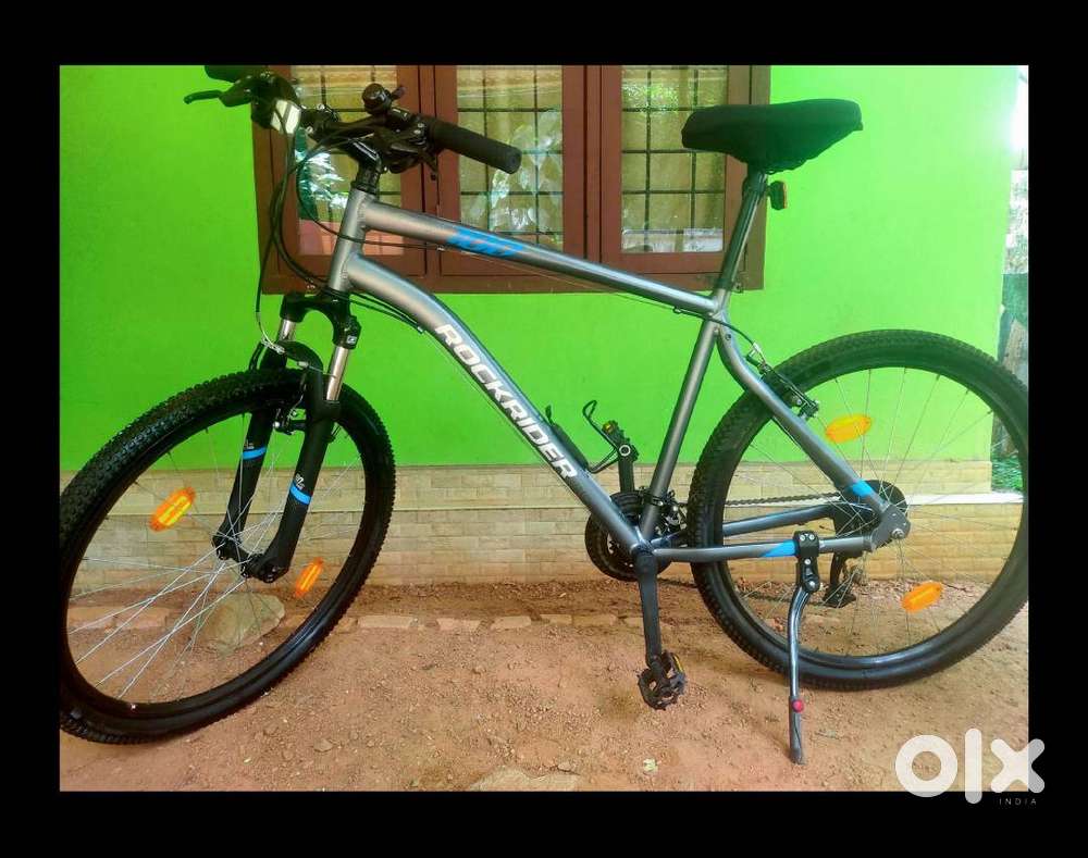 Rockrider ST100 Mountain Bike Grey 21-Speed