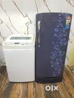 Samsung latest flower model refrigerator & samsung automatic w/m*/*