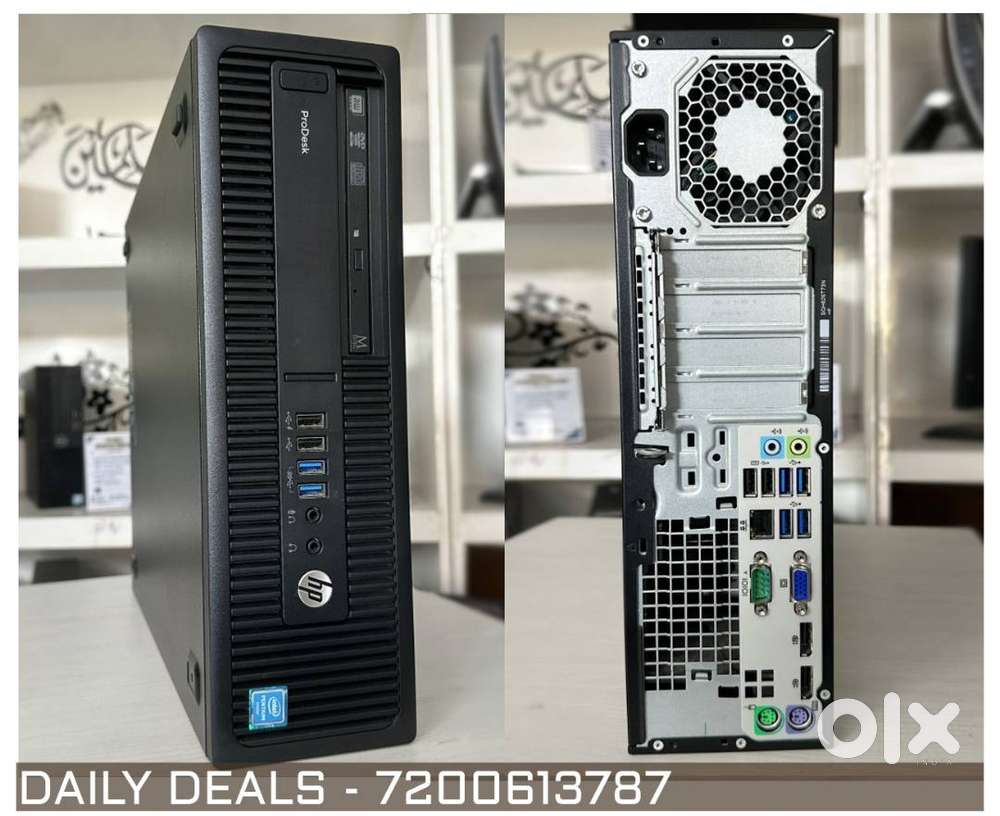 HP COMPUTER CPU - i3 4th  8gb ram 500gb hdd  warranty 1 year