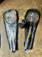 Badmination bats and corks