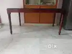 dining table with 2 chairs free