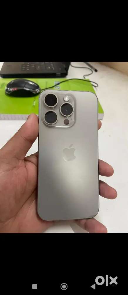 Selling my 6 months old I phone 15 pro ,With bill and box.