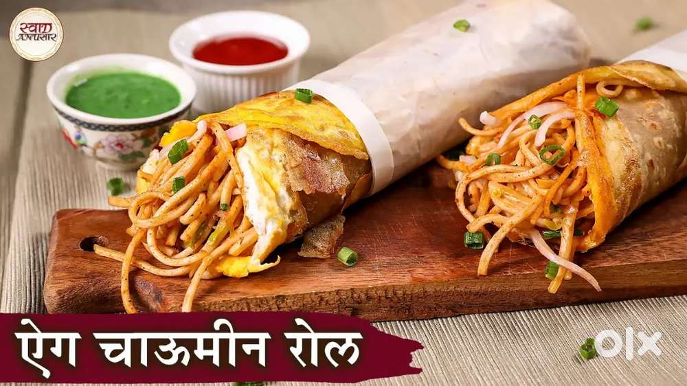Roll chowmin cook