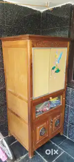 Wardrobe cum old TV unit