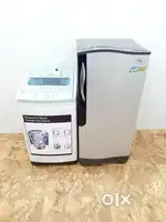 #$¥ Godrej single door 190ltrs fridge &Samsung topload washing machine