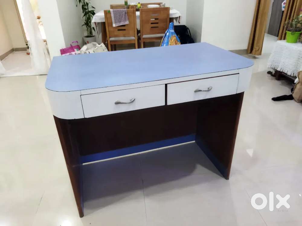 Study/ Computer table for sale with glass top