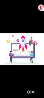 Hiring for delhi zepto delivery boy job
