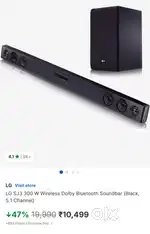 Lg home Theater Brand new  condition 300w