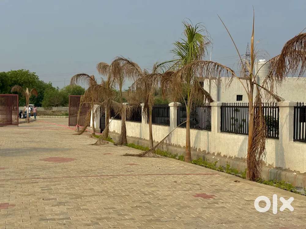 Residential Plots in Gated Society with CCTV camera