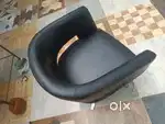 Originally black leader chair