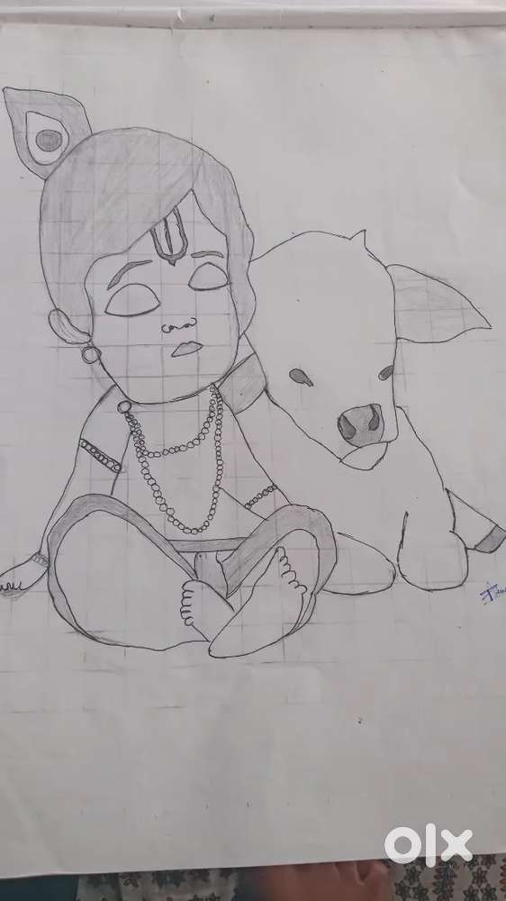 Krishna drawing