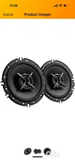Sony 6 inch co axial speakers