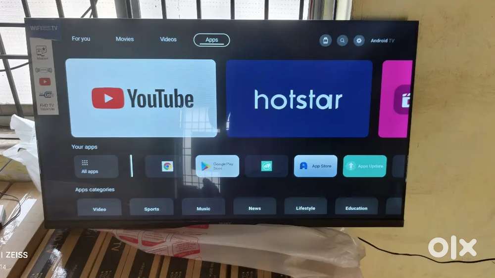 32 inch sony smart Android frameless oled 4k 3yr display waranty 8500