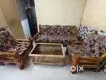 New Sofa set with teapoi