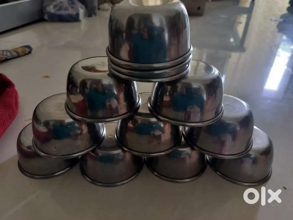 Stainless steel bowls