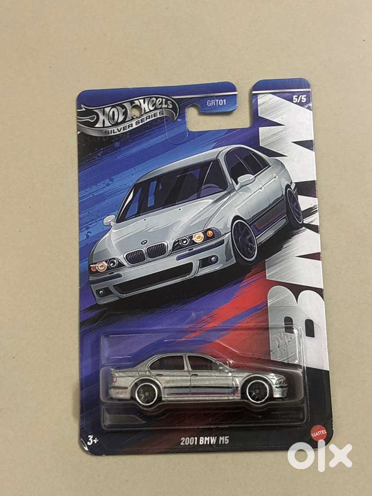 Hotwheels BMW M5 silver series( M1 to M5 ) available